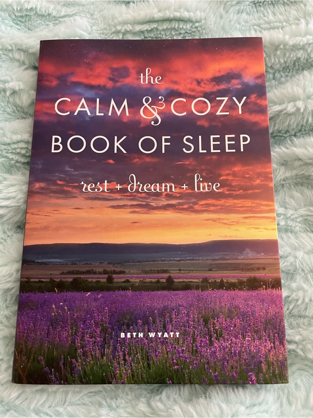 The Calm & Cozy Book of Sleep - Purple Sunset Cover
